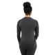 product variation HOT CHILLYS Women's 3D Knit Black Crew Top (HC4790-101) image