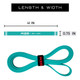 product variation NONZERO GRAVITY 100% Latex-Free Organic Rubber Power Resistance 35lbs Green Set of 2 Band (NZ-RB35) image