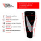 product variation NONZERO GRAVITY Titanium Calf Compression Sleeves (NZ-P12Ti) image