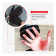 product variation NONZERO GRAVITY Padded Weight Lifting Tech-Touch Workout Gloves (NZ-WG-PD-BK) image
