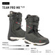 product variation NITRO 2025 Men's Team Pro MK TLS Black Snowboard Boots (N848669-001) image