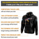 product variation WE THE PEOPLE HOLSTERS Ice Cream AK Black Hoodie (HOODX-K_0222-L-FL) image