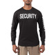 product variation ROTHCO Men's Two-Sided Security Long Sleeve T-Shirt (60230) image