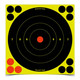product variation BIRCHWOOD CASEY Shoot-N-C 8in Bull's-Eye 30 Targets, 360 Pasters (34825-30) image