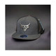 product variation LOST CALF Iron Grey/Black Flat Cap (LCF00008) image