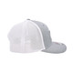 product variation WEBY Richardson 112 Heather Gray/White/Texas Flag Trucker Hat (HAT-112FLEX-HG-WHT-TX) image