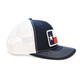 product variation WEBY Richardson 112 Navy/White/Texas Flag Trucker Hat (HAT-112FLEX-NVY-WHT-TX) image