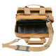 product variation BULLDOG CASES Deluxe Tan 2 Pistol Range Bag w/ Strap and MOLLE (BDT917T) image