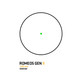 product variation SIG SAUER Romeo5 Gen Ii Compact 1.41 M1913 I-Beam 1X20mm 2 Moa Green Dot Sight (SOR5102) image