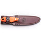 product variation KNIVES OF ALASKA Yukon #1 3.95in Suregrip Orange Fixed Knife (00822FG) image