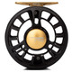 product variation TFO NTR Fly Fishing Reel Temple Fork Outfitters Large Arbor Reel 100 yards/20 lb/WF4F | Black Gold image