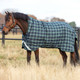 product variation HORSEWARE IRELAND Rhino Wug 100g Hunter Check/Navy & Green Turnout Blanket (AABW61-H3BH) image