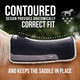 product variation Black | 31in x 32in | 1 1/4in Felt | Fleece Bottom image