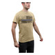 product variation ROTHCO Men's Thin Blue Line Desert Sand with Black Flag T-Shirt (3960) image