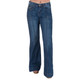product variation Cowgirl Tuff Company Women's Breathe Light Wide Trouser Light Wash Jeans (C01-JBLWTR-LWH) image