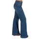 product variation Cowgirl Tuff Company Women's Breathe Light Wide Trouser Light Wash Jeans (C01-JBLWTR-LWH) image