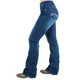 product variation B.TUFF Girl's Breathe Bootcut Medium Wash Jeans (C01-JBREAB-MWH) image