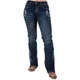product variation Cowgirl Tuff Company Women's Fly II Medium Wash Jeans (C01-JFLYII-MWH) image