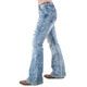 product variation Cowgirl Tuff Company Women's Rip Tide Medium Wash Jeans (C01-JRIPTI-MWH) image