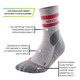 product variation Light Gray/Red image