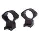product variation Talley Manufacturing Light Weight Ring/Base Combo, 30mm Med, Black Finish, Alloy, Fits Howa 1500, Weatherby Vanguard 740734 image