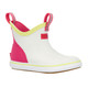 product variation XTRATUF Little Kids ADB 6in White Multi/Pink Ankle Deck Boots (XKAB101C) image