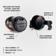 product variation LEZYNE Saddle Ai Alert 250 Rear Satin Black Bicycle Light (1-LED-41R-V137) image