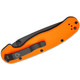 product variation ONTARIO KNIFE COMPANY RAT II 3in Linerlock Orange Folding Knife (ON8861OR) image