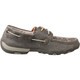 product variation TWISTED X Women's Driving Moc Grey/Multi Boat Shoes (WDM0130) image