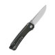 product variation Blue Shredded CF Overlay G10 Handle / Satin 14C28N Blade image