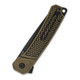 product variation Brass Stonewashed Handle / Black Stonewashed 14C28N Blade image