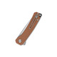 product variation Brown Micarta Handle / Satin 14C28N Blade image