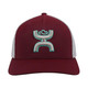 product variation HOOEY Coach 5-Panel Gray/Teal Hooey Logo Flexfit L/XL Maroon/Gray Cap (2112MAGY-02) image