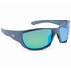 product variation Matte Aluminum Gray/Polarized Smoke & Green Mirror image