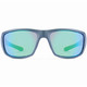 product variation Matte Aluminum Gray/Polarized Smoke & Green Mirror image