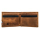 product variation HOOEY Original Tan with Sunset Serape Print Front Pocket Bifold Wallet (HBF013-TNSP) image