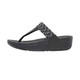 product variation FITFLOP Women's Lulu Art-Webbing Black Mix Toe-Post Sandals (GJ4-231) image