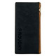 HOOEY Roughy Crazy Horse Tan/Black with Patchwork Rodeo Wallet (RW004-TNBK)