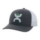 product variation HOOEY Sterling 6-Panel Teal/White Hooey Logo Gray/White Trucker Cap (2206T-GYWH) image