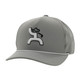product variation HOOEY Cowboy Golf 5-Panel White/Navy Golf Logo Gray Trucker Cap (2216T-GY) image