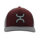 product variation HOOEY Solo III 6-Panel Gray/Black Hooey Logo Flexfit S/M Maroon/Gray Cap (2219MAGY-01) image
