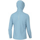 product variation HUK Men Vented Pursuit Crystal Blue Hoodie (H1200525-497) image