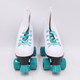 product variation Open Box (Great condition, limited use): C SEVEN Quad Roller Skates, Retro Design, Color: Teal, Women's 8 / Men's 7 (C7-RSB07-TL) image