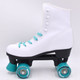 product variation Open Box (Great condition, limited use): C SEVEN Quad Roller Skates, Retro Design, Color: Teal, Women's 8 / Men's 7 (C7-RSB07-TL) image