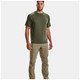 product variation UNDER ARMOUR Men's UA Tactical Tech Large Marine OD Green/Clear Short Sleeve T-Shirt (1005684-390-LG) image