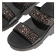 product variation FITFLOP Lulu Multi-Tonal Glitter Slides Black Multi Sandals (JE5-C55) image