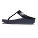 product variation FITFLOP Women's Fino Glitterdust Metallic Toe-Post Midnight Navy Sandals (IK5-399) image