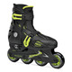 product variation ROCES Kids Orlando III Black/Lime Inline Skates (ORL3-400687-00009) image