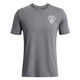 product variation UNDER ARMOUR Men's Freedom By Air Titan Gray/Halo Gray/White T-Shirt (1385948-024) image