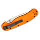 product variation ONTARIO KNIFE COMPANY RAT I Orange Nylon 3.5in Satin D2 Steel Linerlock Folding Knife (ON8867OR) image